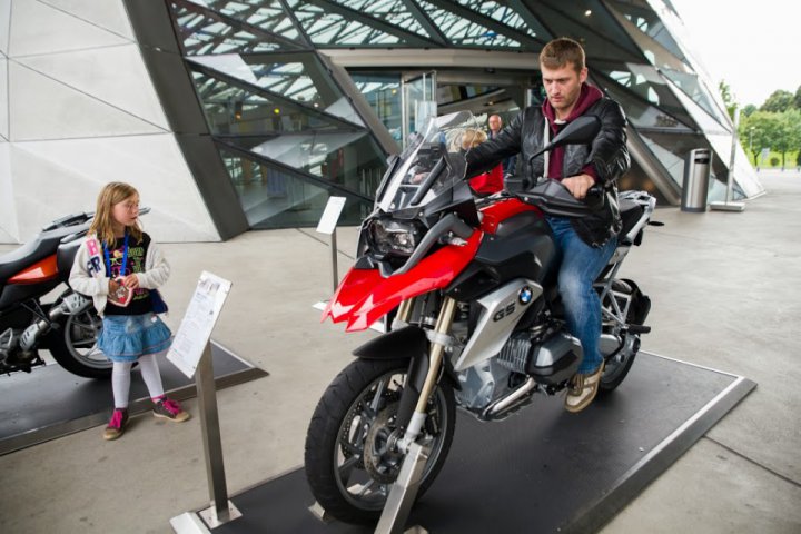 Adventures of the Bear (it’s my Kawasaki) far away. Part two - BMW Museum in Munich.