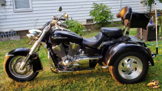 Honda VTX 1800 - Black Beauty Trike