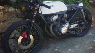 Honda CB 125 - Saved from the scrap yard