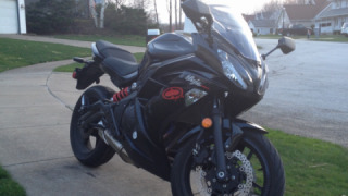 Kawasaki Ninja 650R - Black Widow