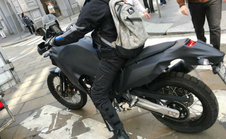 YAMAHA TENERE 700 PROTOTYPE SPIED IN MILAN