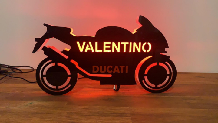 Night light for little Valentino