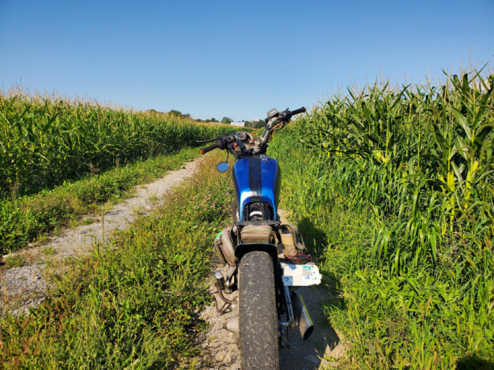 Backroad bikers: got corn?