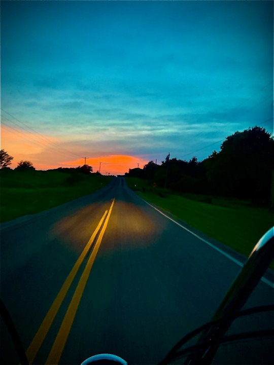 Ole back road riding from Sunday evening