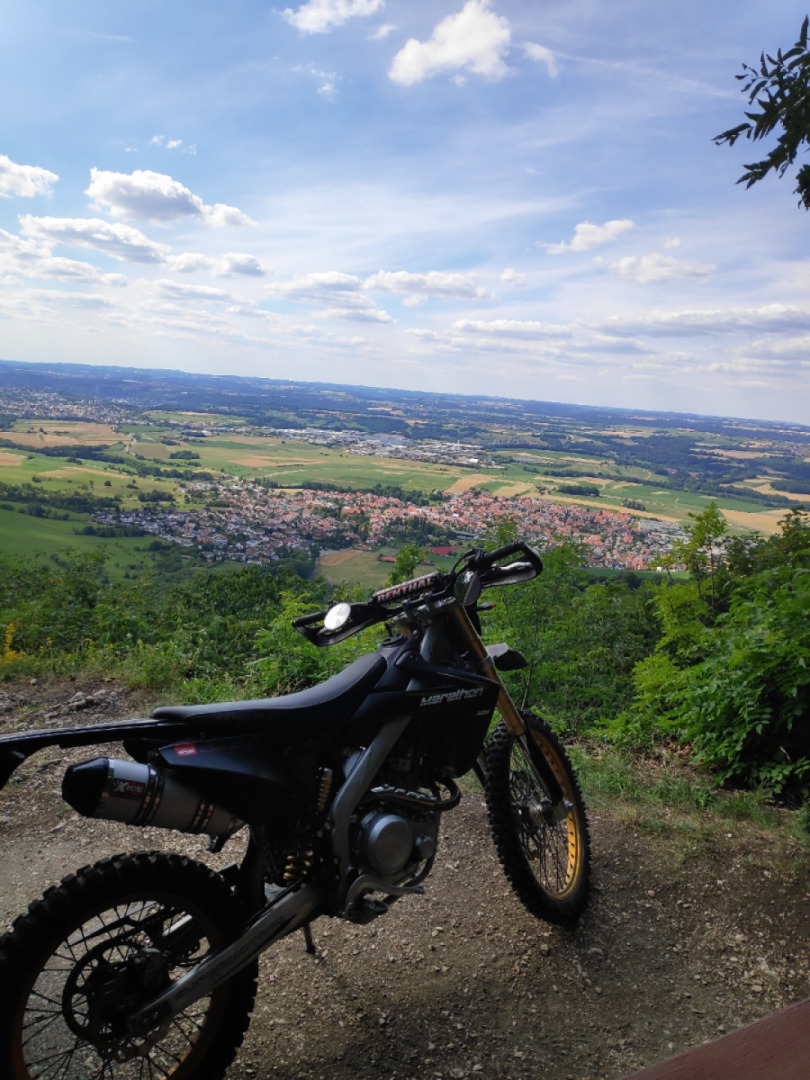 Das erste Mal Enduro gefahren?