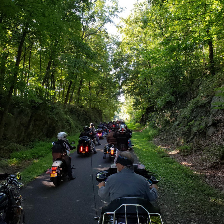 1000+ bikes getting ready yesterday