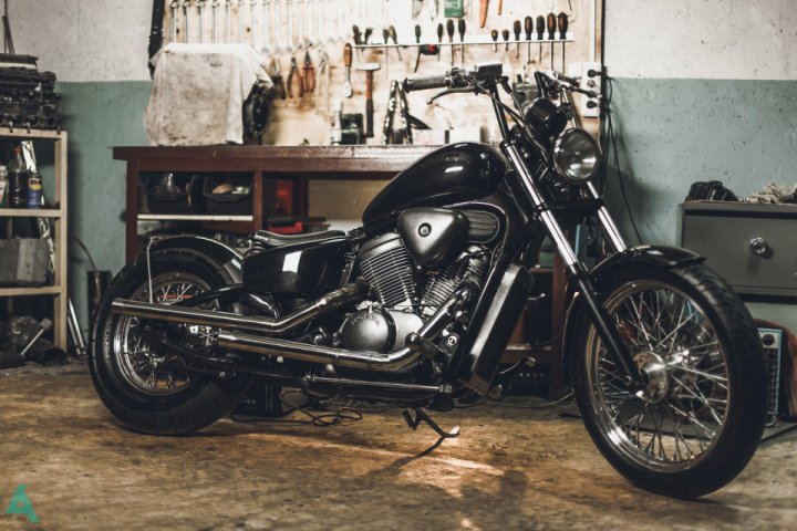 Honda Steed 400 Bobber by TWB Workshop