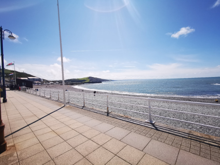 Enjoying the Welsh roads and sea air 150 mile trip