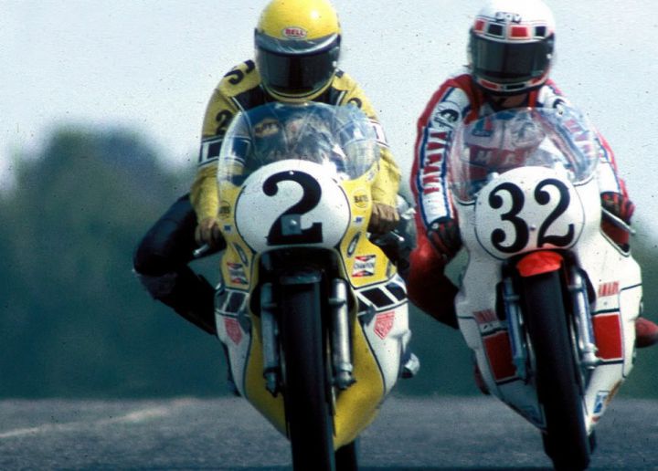 Kenny Roberts vs Barry Sheene