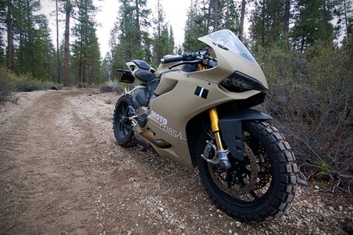 Off-Road superbike Ducati 1199 Panigale TerraCorsa