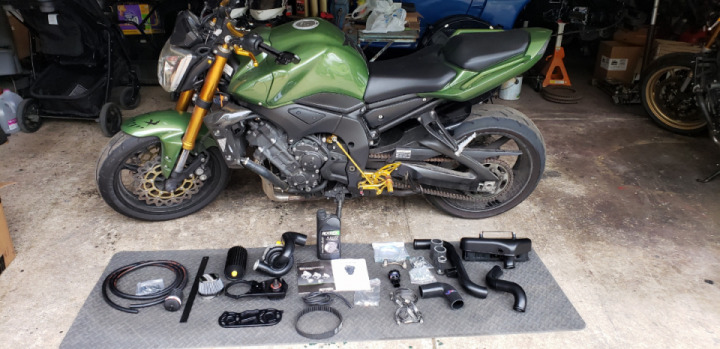 Supercharged Yamaha FZ1 RAFFLE build!