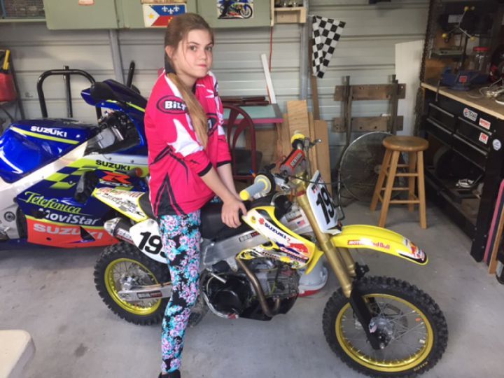 Video of my Travis Pastrana Suzuki DRZ Pit Bike