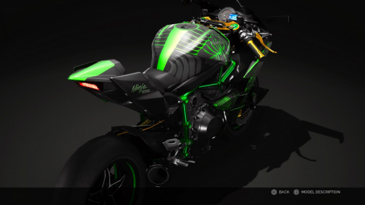 KAWASAKI H2R Graphic design