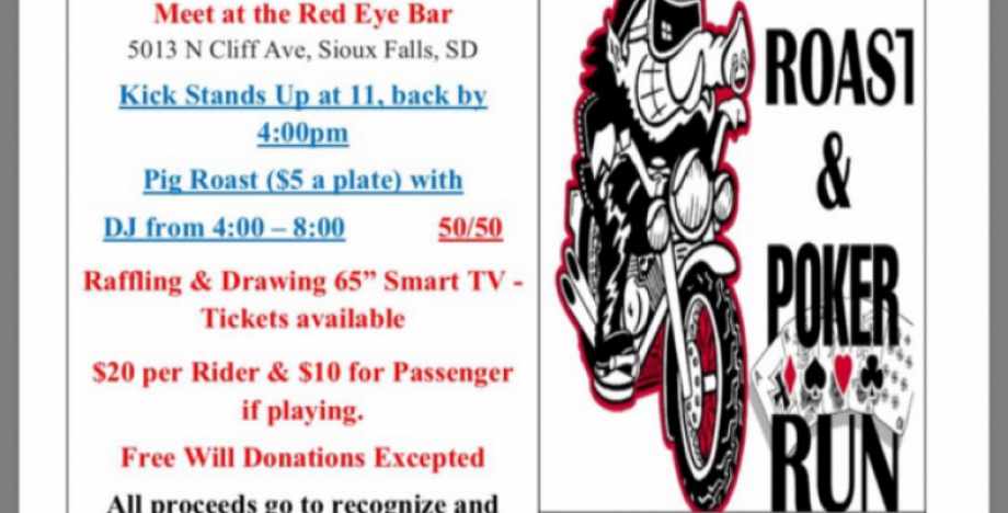 Guardians of the Children, Big Sioux Chapter, 2nd Annual Pig Roast and Poker Run