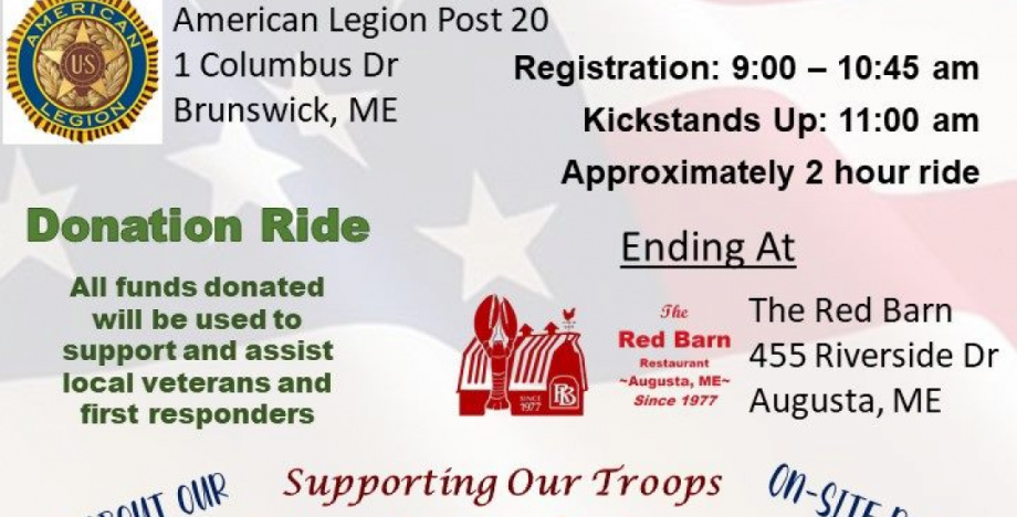 Fall Ride for the Troops 2020