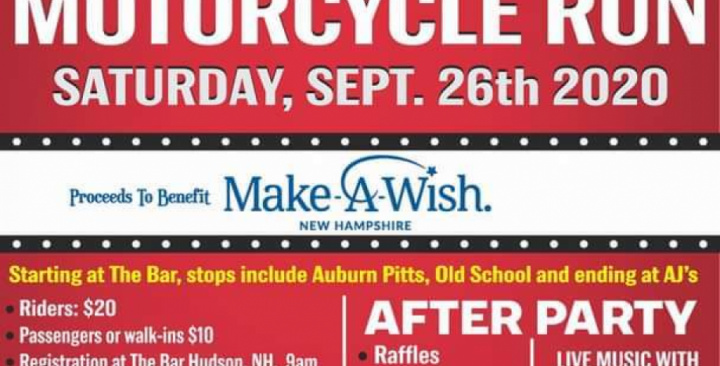 3RD ANNUAL MOTORCYCLE RUN