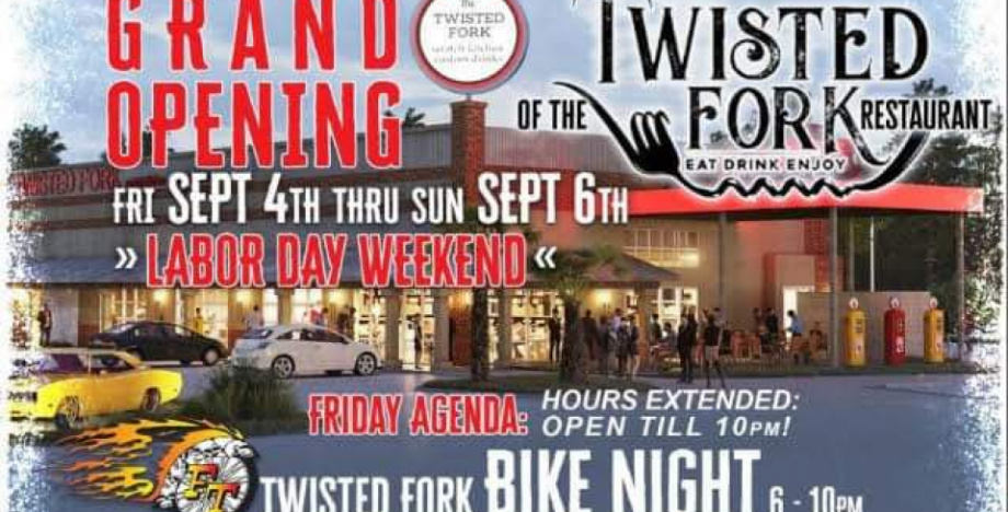 Bike Night/Twisted Fork Grand Opening