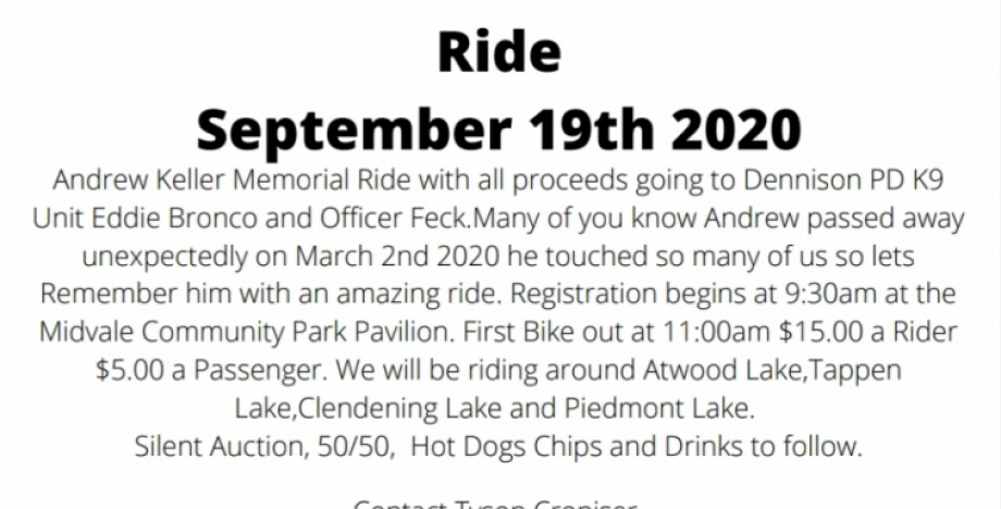 Andrew Keller Memorial Ride