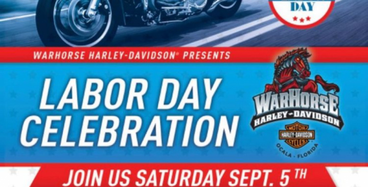 Labor Day Celebration Live Music Food and Bike Wash