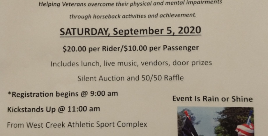 7th Annual Horses for Heroes Ride