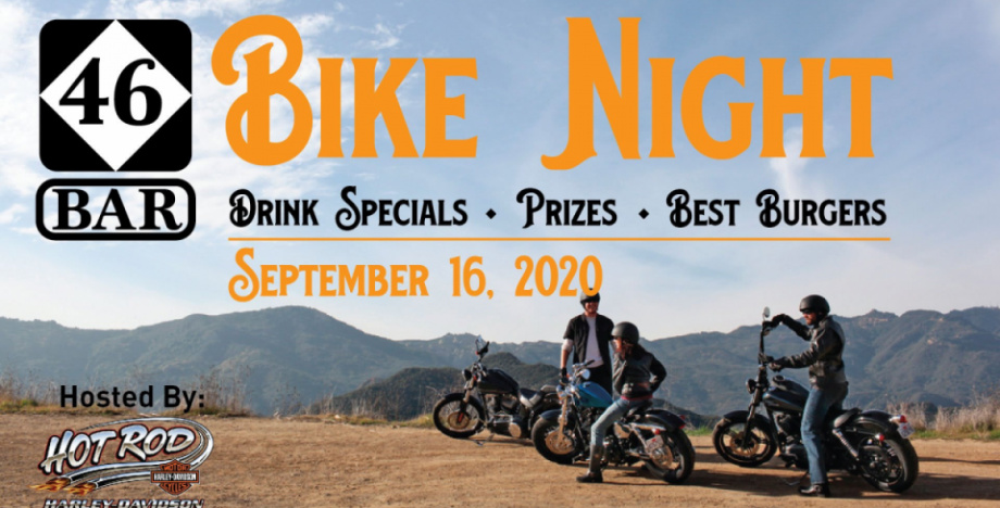 Bike Night at 46 Bar