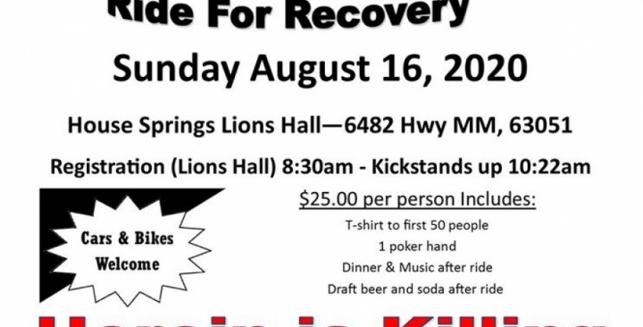 Ride for Recovery - Poker Run to Battle Drug Addiction