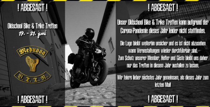 Oldschool Bike- und Triketreffen - Medussa BTTR