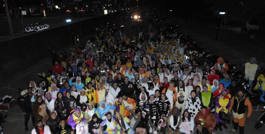 8th Annual Onesie Ride for The Starlight Children's Foundation