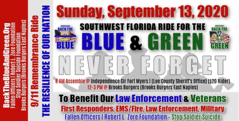 9/11 Remembrance Ride For The Fallen - Never Forget