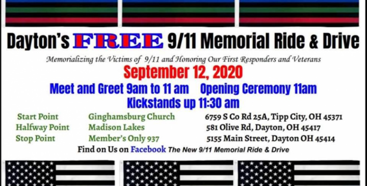 Dayton 9/11 Memorial Ride & Drive