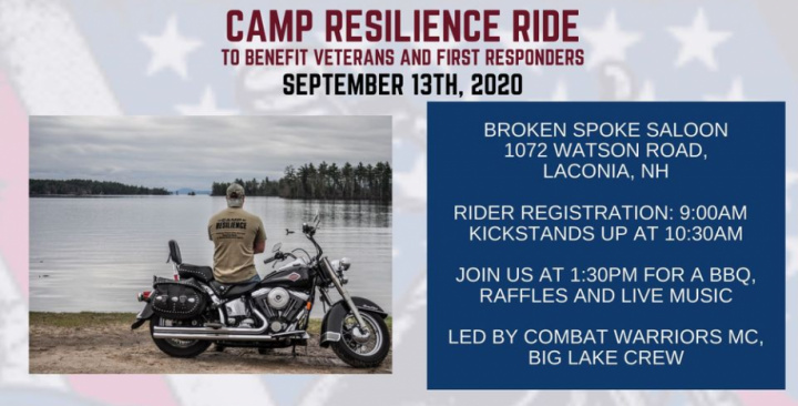 Camp Resilience Motorcycle Ride