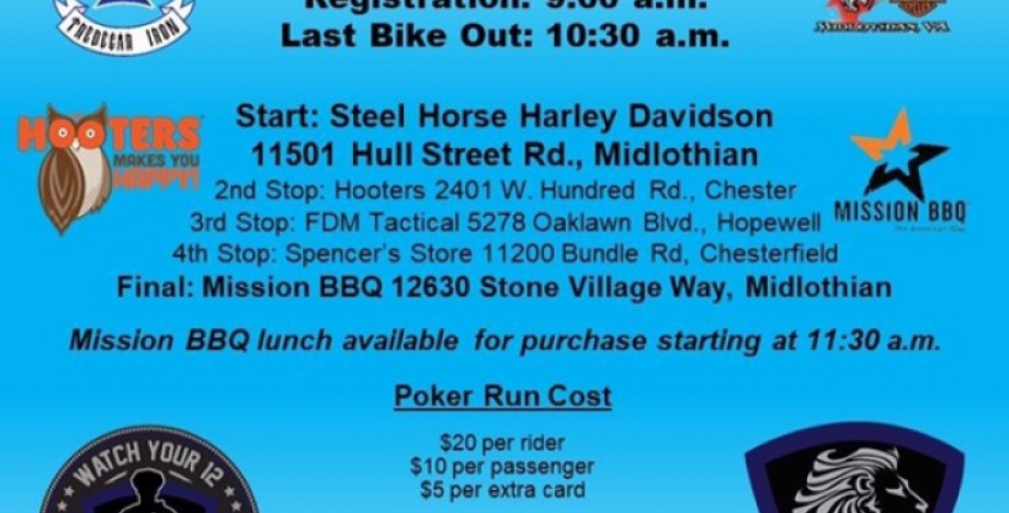 Blue Awereness Poker Run