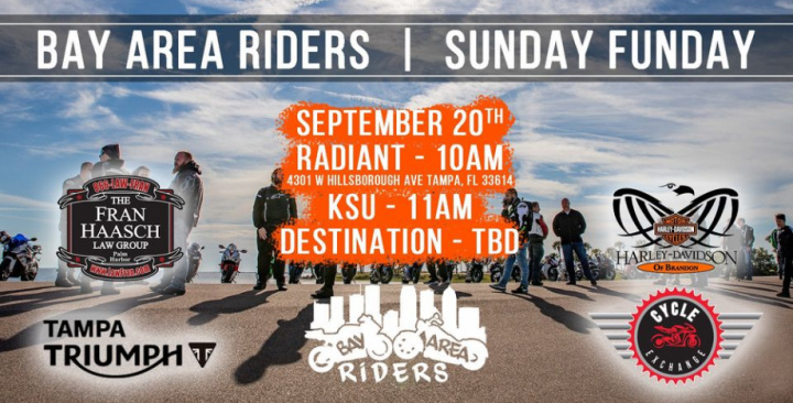 Bay Area Riders Sunday Funday Ride