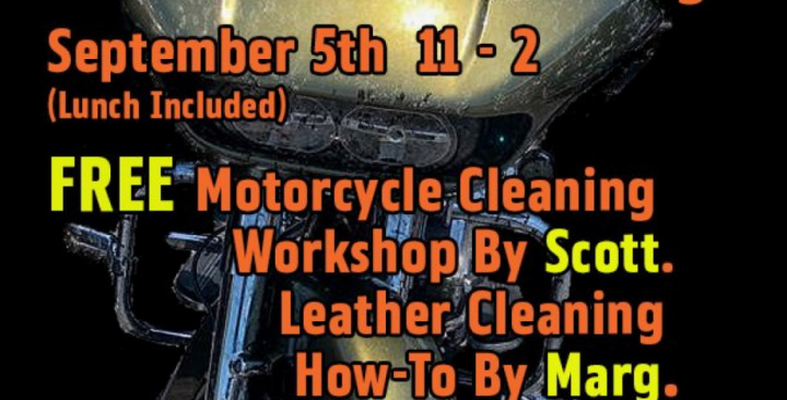 Clean Your Bike & Love Bug Removal Workshop