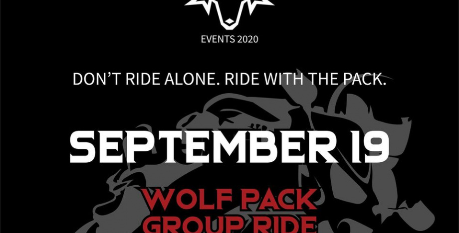 Wolf Pack Group Ride - Saturday, September 19, 2020