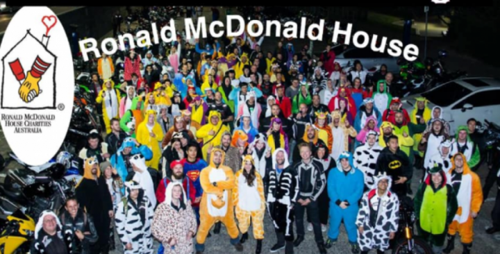 Newcastle Onsie BIKE n Car Fundraiser for Ronald McDonald House