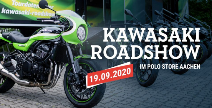 Kawasaki Roadshow - POLO Store Aachen