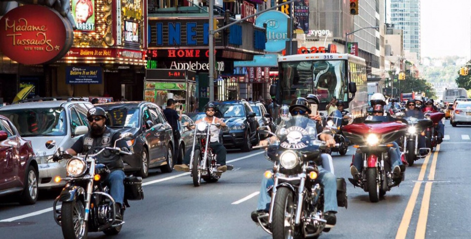 9/11 Memorial RUN for Richie Motorcycle Parade to WTC