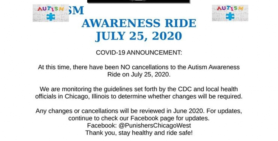 Autism Awareness Ride 2020