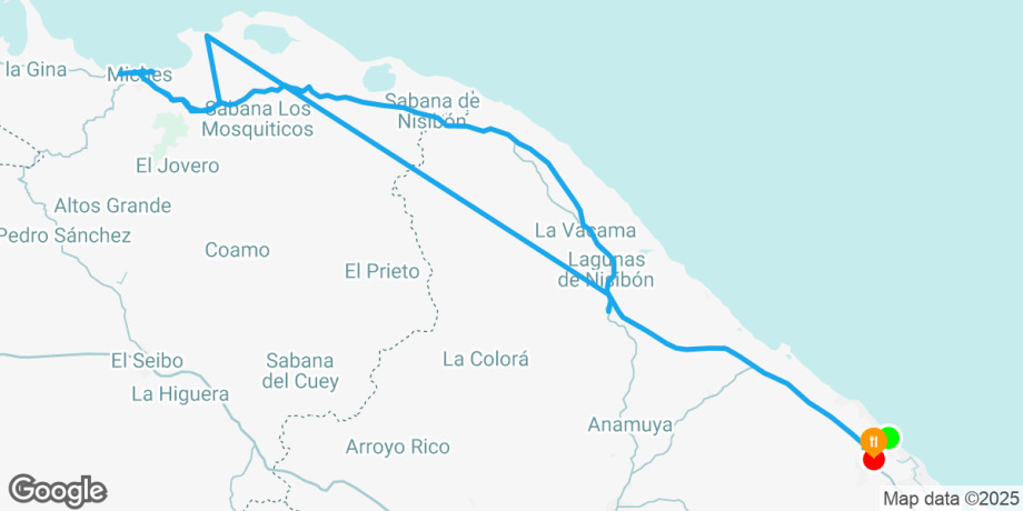 Route map preview