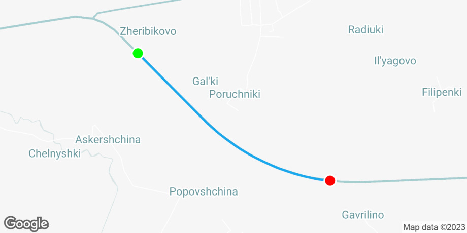 Route map preview