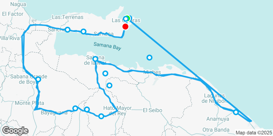 Route map preview