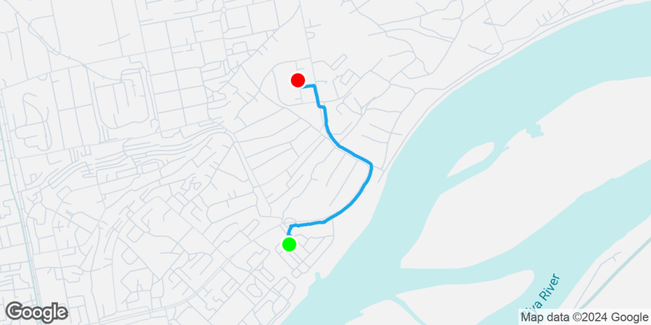 Route map preview