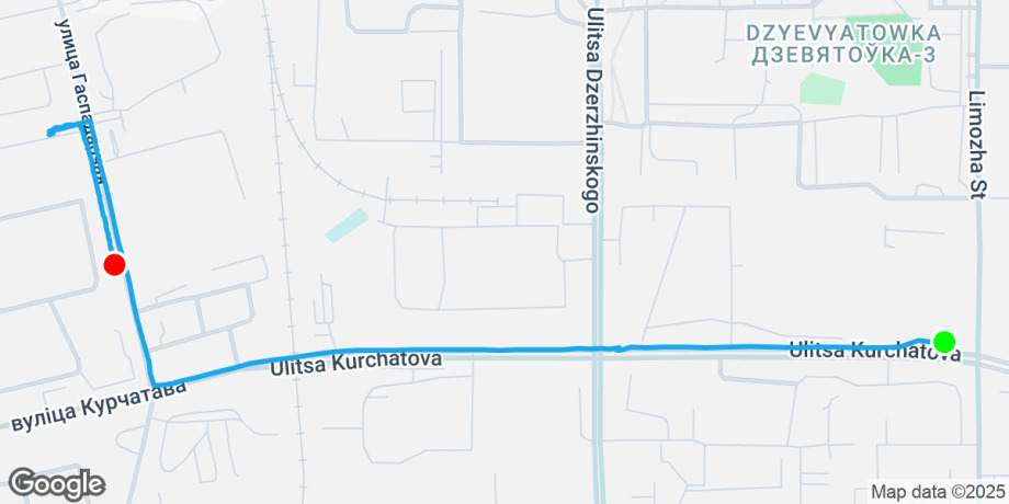 Route map preview