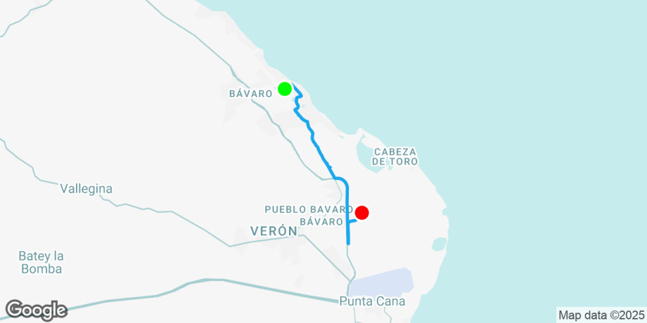 Route map preview