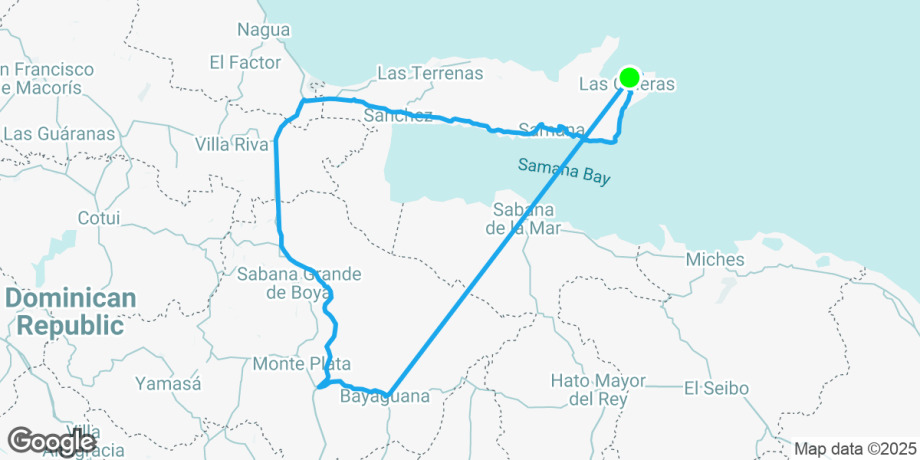 Route map preview