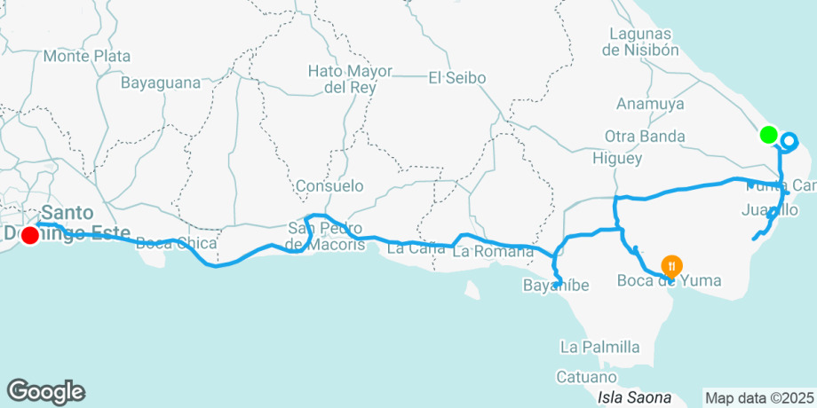 Route map preview