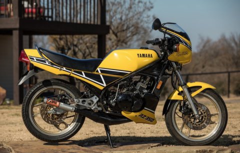 Yamaha RZ350 Kenny Roberts Edition two-stroke motorcycle