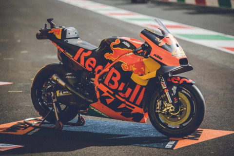 KTM is selling two 2019-model RC16 factory MotoGP racebikes:  $342,000 Each