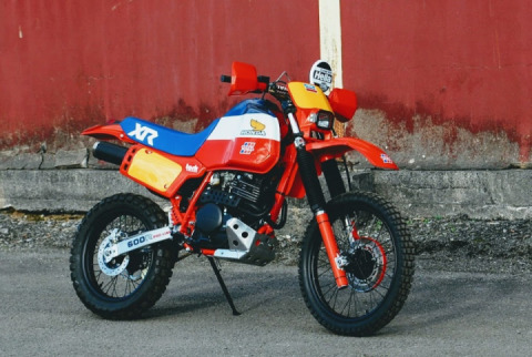 Honda XL600 Dakar by Andrew Greenland